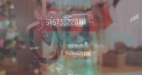 Digital Holiday Analysis with Christmas Decorations