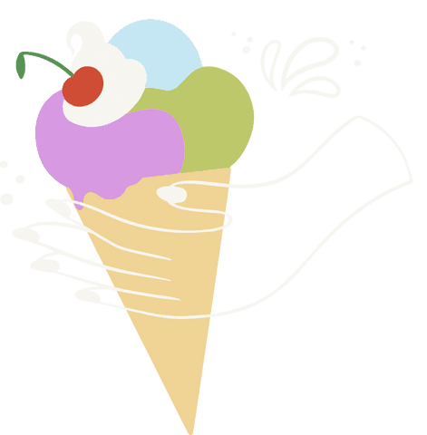 playful hand linedrawing with whimsical ice cream cone - Download Free Stock Videos Pikwizard.com