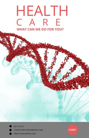 healthcare innovation displaying dna helix structure - Download Free Stock Templates Pikwizard.com