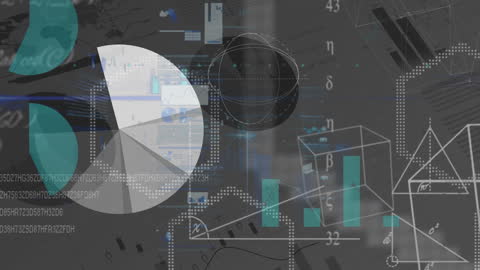 Futuristic Digital Data and Infographics Analysis