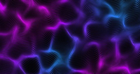 Vibrant Purple and Blue Abstract Digital Waves - Download Free Stock Images Pikwizard.com