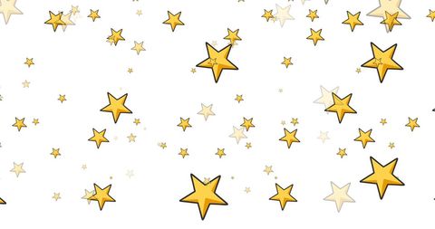 Cartoon Stars on White Background Illustrates Joyful Celebration - Download Free Stock Images Pikwizard.com