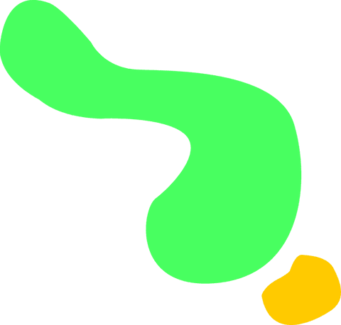abstract green and yellow organic blobs on transparent background - Download Free Stock Videos Pikwizard.com