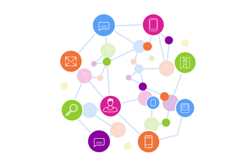 Digital Network of Social Media Icons on Transparent Background - Download Free Stock Videos Pikwizard.com
