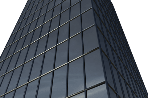 modern steel and glass skyscraper transparent illustration - Download Free Stock Videos Pikwizard.com