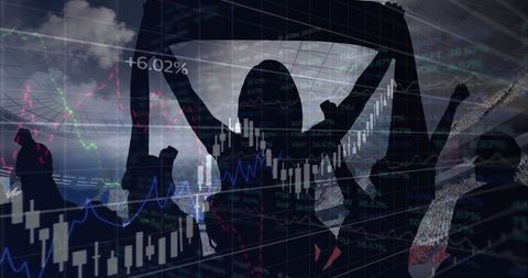 Combined Realm of Sports Excitement and Data Analytics Imagery