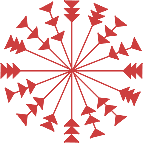 red arrows abstract pattern on transparent background - Download Free Stock Videos Pikwizard.com