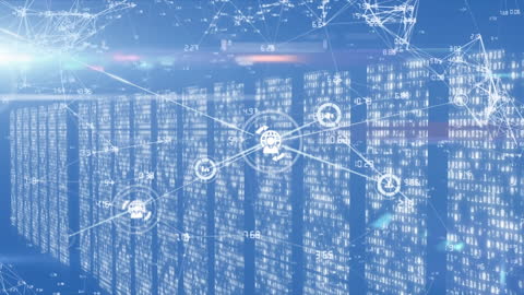 Dynamic Data Network and Processing Systems with Icons