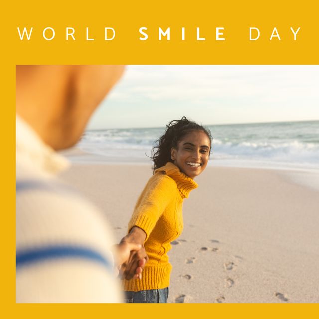 Capture joyful moments with World Smile Day theme, perfect for promoting positivity, happiness, unity, and celebration of diverse beauty. Ideal for social media campaigns, wellness advertisements, and inspirational blog content.