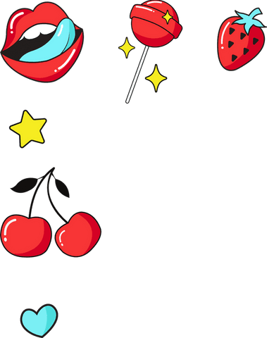Playful Kawaii Icons on Transparent Background for Digital Art - Download Free Stock Videos Pikwizard.com