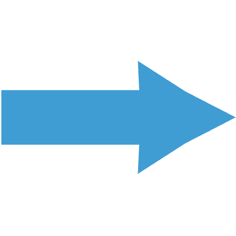 big blue arrow on transparent background pointing right - Download Free Stock Videos Pikwizard.com