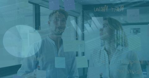 Business Team Analyzing Financial Analytics in Modern Workspace - Download Free Stock Images Pikwizard.com