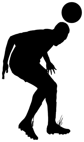 silhouette of man bouncing ball on transparent background - Download Free Stock Videos Pikwizard.com