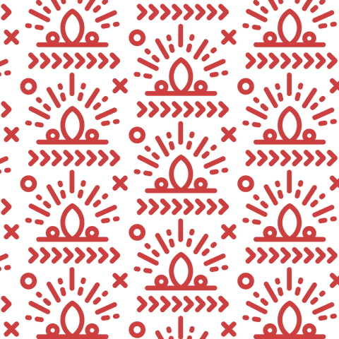 Geometric Repeated Red Shapes on Transparent Background - Download Free Stock Videos Pikwizard.com