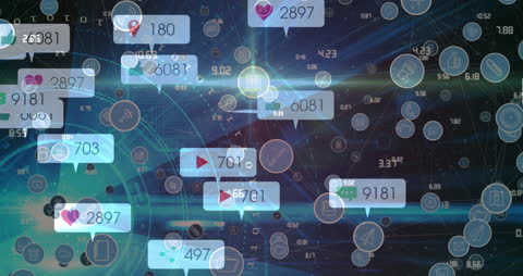 Digital Data Streaming with Social Media Statistics