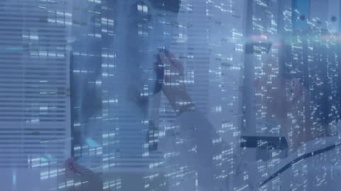 Medical Professional Analyzing Digital Data Innovations