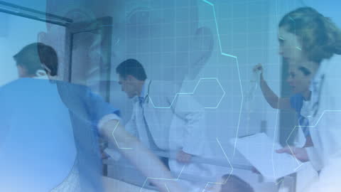 Medical Innovation and Network Connections Concept