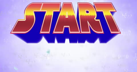 Start Text with Mathematical Equations and Digital Effects