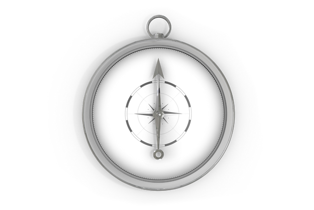 Silver compass illustration on transparent background, isolated vector for travel design - Download Free Stock Videos Pikwizard.com