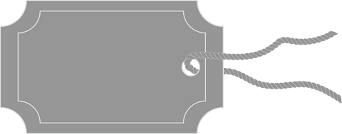 Transparent Grey Label with Copy Space and Rope Detail - Download Free Stock Videos Pikwizard.com