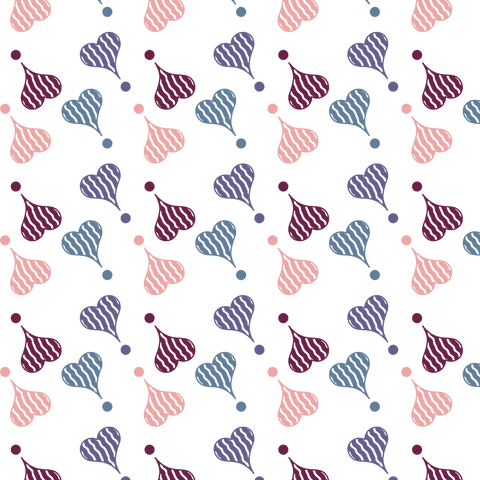 Playful Hearts Pattern on Transparent Background for Creative Projects - Download Free Stock Videos Pikwizard.com
