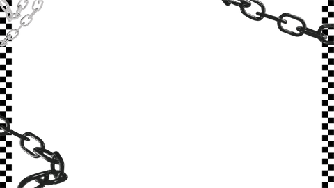 industrial chain frame on transparent background minimalist design - Download Free Stock Videos Pikwizard.com