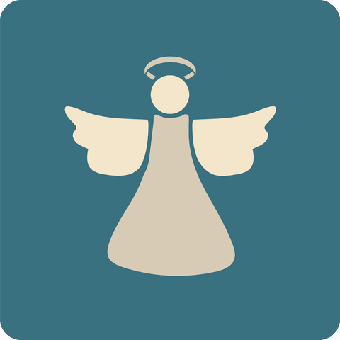 Minimalist Angel Figure Design on Transparent Background - Download Free Stock Videos Pikwizard.com