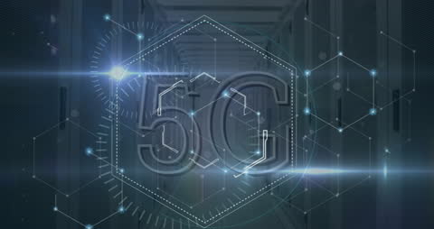Futuristic 5G Network Security Visualization in Data Center