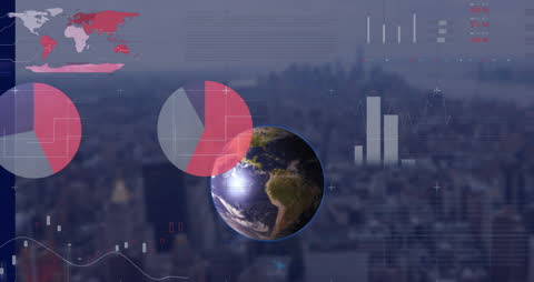 Global Data Analytics with Digital Earth Over Cityscape
