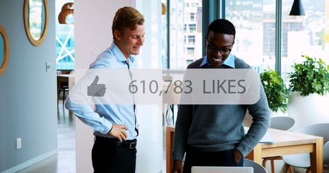 Collaborative Success: Teamwork in Modern Office Setting