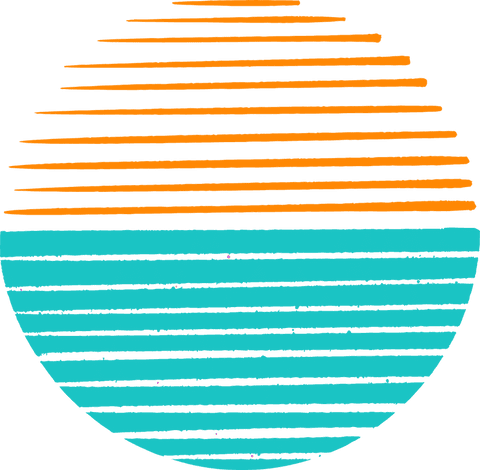 Abstract Minimalist Sunset Horizon Circle Design Transparent Background - Download Free Stock Videos Pikwizard.com