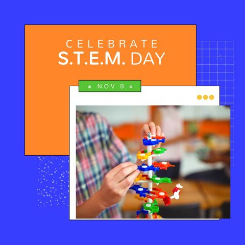 celebrate stem day with hands-on learning activities - Download Free Stock Templates Pikwizard.com