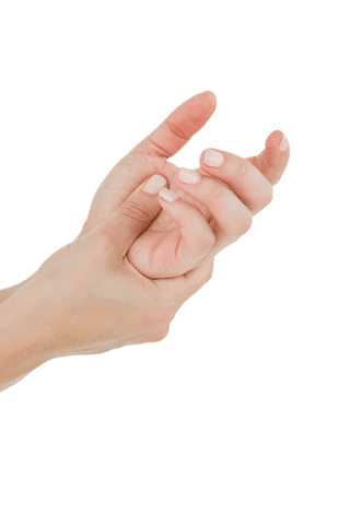 Transparent Hands Indicating Discomfort and Pain Relief Gesture - Download Free Stock Videos Pikwizard.com