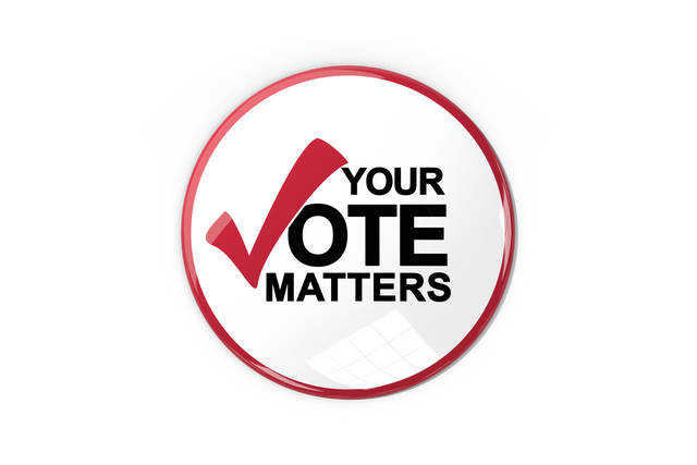 Transparent 'Your Vote Matters' Badge with Red Check Mark - Download Free Stock Videos Pikwizard.com