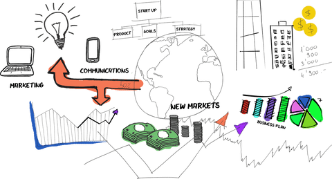 transparent financial symbol illustration with multicolored graphics - Download Free Stock Videos Pikwizard.com