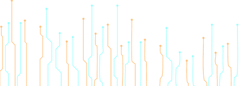 Abstract Transparent Circuit Motif with Orange and Teal Nodes - Download Free Stock Videos Pikwizard.com