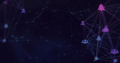 Abstract Visualization of Digital Network Connection - Download Free Stock Images Pikwizard.com