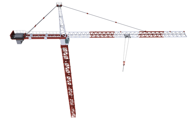 Digital Transparent Illustration of Construction Crane, Isolated Building Technology - Download Free Stock Videos Pikwizard.com