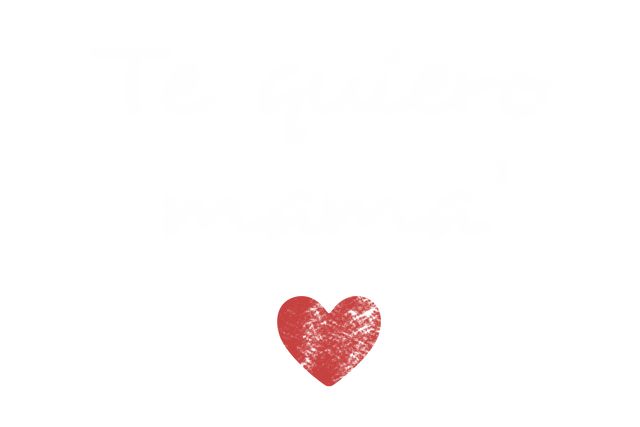 Te Quiero Mama Text with Red Heart on Transparent Background - Download Free Stock Videos Pikwizard.com