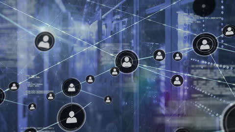 Artificial Intelligence Connectivity in Server Room