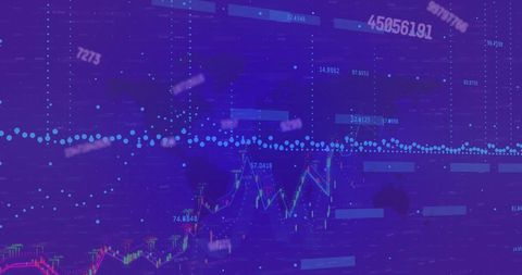 Digital Financial Data with Global Trading Analysis Concept - Download Free Stock Images Pikwizard.com