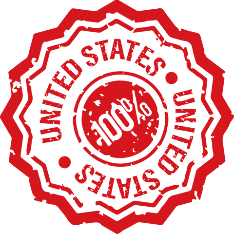 transparent red 100% united states authenticity badge emblem design - Download Free Stock Videos Pikwizard.com