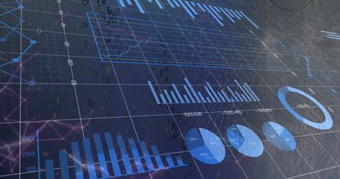 Futuristic Data Processing and Digital Interface Visual - Download Free Stock Images Pikwizard.com