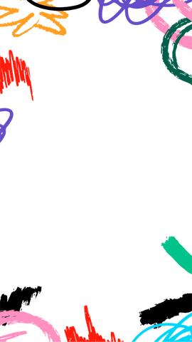 Colorful Crayon Scribbles with Empty Center and Transparent Canvas - Download Free Stock Videos Pikwizard.com