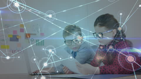 Children Learning with Digital Networks and Technology Interface
