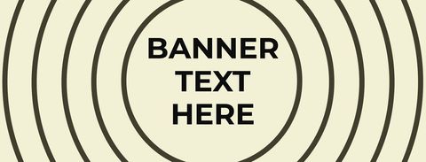 Concentric Circles Design with Focused Central Text - Download Free Stock Templates Pikwizard.com