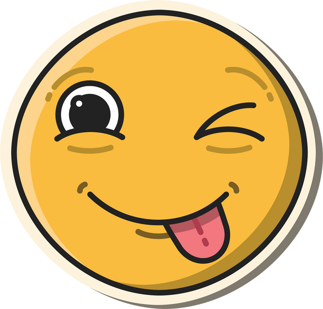 Playful Yellow Winking Smiley Emoji with Tongue on Transparent Background - Download Free Stock Videos Pikwizard.com