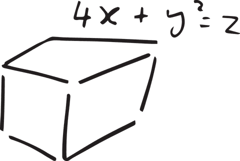 Transparent Mathematical Formula and Cube Drawing Calculations - Download Free Stock Videos Pikwizard.com