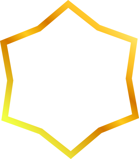 Transparent Geometric Star Outline in Gold - Download Free Stock Videos Pikwizard.com