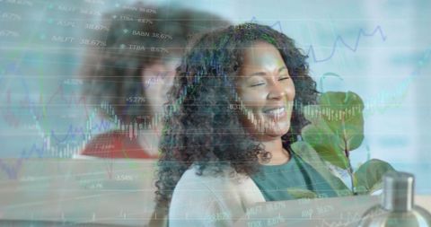 Diverse Business Professionals Analyzing Global Data Trends